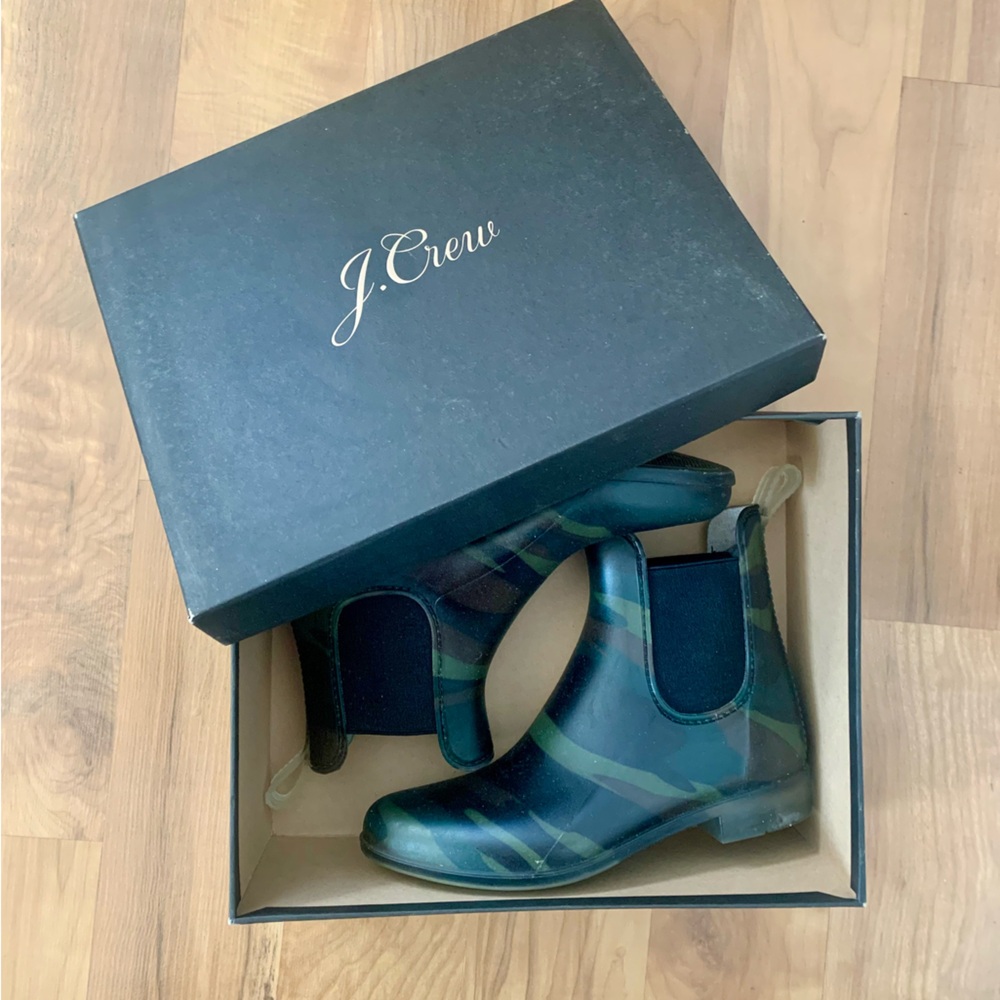 Chelsea Rain Boots: J. Crew